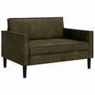 vidaXL Sessel XXL-Sessel Olivegr&uuml;n Kunstwildleder (1-St)