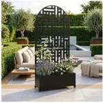 casa.pro Blumenkasten, mit Trennwand &raquo;Bernalda&laquo; rollbar Stahl 190x82x38 cm...
