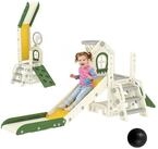 AIYAPLAY Rutsche Indoor-Spielset mit Kletterelement, (Set, 3-tlg., Rutsche mit