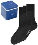 FALKE Socken FALKE Airport 3-Pack Herren (3-Paar) mit Schurwolle
