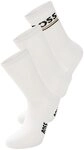 BOSS Socken 3P QS Rib Iconic VB (3-Paar) Rippstruktur, Pl&uuml;schsohle