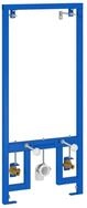 vidaXL Duschkorb Wandhalterung f&uuml;r Bidet-System Blau 50 x 3 x 112 cm (1 St)