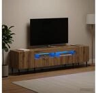 vidaXL TV-Board vidaXL 5-teiliges LED TV Schrank Artisan-Eiche Holzwerkstoff