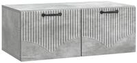 vidaXL TV-Board vidaXL Wandmontierter TV-Schrank Betongrau 78,5 x 41 x 30 cm