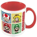Tasse Super Mario Red Coloured Inner Mug