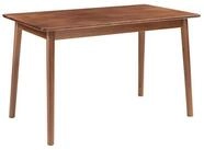 en.casa Esstisch, &raquo;Klijori&laquo; 140x70x74 cm rechteckig Holz Walnussoptik