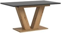 xonox.home Esstisch, Artisan Nachbildung Grau Melamin Modern 150x76x90 cm