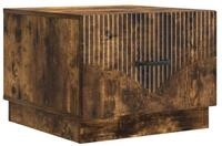 vidaXL Couchtisch vidaXL Couchtisch R&auml;uchereiche 49 x 50 x 37 cm Holzwerkstoff