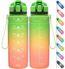 LuxusKollektion Trinkflasche Trinkflasche Auslaufsicher Tritan BPAfrei 1000 ml...