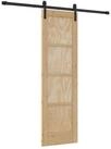 vidaXL Haust&uuml;r Schiebet&uuml;r 61 x 198,5 cm Massives Kiefernholz (1-St)