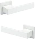 Hexim Dr&uuml;ckergarnitur T&uuml;rklinke Q06.50 wei&szlig; matt, Zimmer T&uuml;rgriff WC / Bad