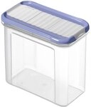 ROTHO Vorratsdose Rotho Vorratsdose Domino, 1 l horizon blau, Kunststoff