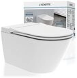 Sch&uuml;tte Dusch-WC CESARI Premium, wandh&auml;ngend, Abgang waagerecht, Komplett-Set,