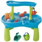 relaxdays Wasserspieltisch Kinder 2 Etagen Zubeh&ouml;r