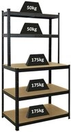 PROREGAL&reg; Werkbank Packtisch GIANT BEAST, HxBxT 180x100x60cm, Fachlast 175kg,