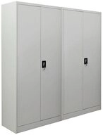 PROREGAL&reg; Mehrzweckschrank Mega Deal Fl&uuml;gelt&uuml;renschrank ELEPHANT (2-St)...