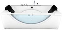 AcquaVapore Whirlpool-Badewanne Whirlpool Pool Badewanne W81H-B-ALL 180x90cm,