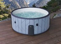 mSpa Whirlpool TIDAL Eco XL 2026- &Oslash; 173 x 65 cm - ganzj&auml;hrig Outdoor Pool -