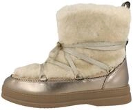 Peter Kaiser Winterschuhe 76230 (Glattleder/Wolle) sandbeige/gold Damen...
