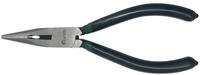 fortis Greifzange, Radiozange poliert 160 mm mit Kunststoff-Griff