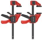 LuxusKollektion Einhandzwinge Einhandzwingen 2tlg 75kg 155mm 130280mm Holz SW...