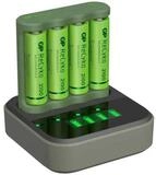 GP Batteries USB Docking Akku-Ladeger&auml;t AA / AAA + 4x AA-Akku Akku-Set Mignon...