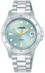 LORUS Quarzuhr Sports Quarz RG813DX9, Armbanduhr, Damenuhr, Edelstahlarmband,...