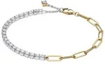 Pandora Tennisarmband 564821C01, f&uuml;r Damen Zweifarbig Glieder & Tennisband...