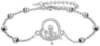 LuxusKollektion Charm-Armband Armband Damen 925 Sterling Silber Tier Geschenkbox