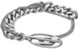 Diesel Edelstahlarmband Diesel Unisex-Armband Edelstahl, Modern