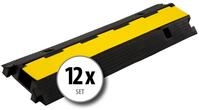 Pronomic Kabelkanal 1-100L Kabelbr&uuml;cke 1-Kanal mit Steckverbindung (Spar-Set,