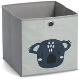 Zeller Present Aufbewahrungsbox Aufbewahrungsbox Koala, Vlies - Grau