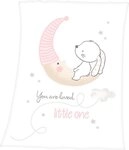 Babydecke Little Bunny, Baby Best, mit niedlichem H&auml;schendesign, Kuscheldecke