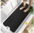 LuxusKollektion Badematte Badewannenmatte rutschfest PVC Luffa Schwarz 100 x 40...