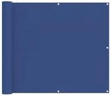 vidaXL Balkonsichtschutz Balkonsichtschutz 100 x 400 cm Oxford-Stoff Rechteckig...