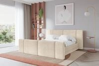 ALTDECOR Polsterbett TEVO-Z (Polsterbett mit Bettkasten und Lattenrost, Boxbett...