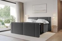 ALTDECOR Boxspringbett EVON-Z KING (Multipocket-Matratze H4, H3 Matratze