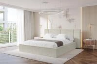 ALTDECOR Polsterbett RIVO (Polsterbett mit Bettkasten und Lattenrost, Boxbett...