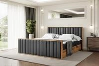 ALTDECOR Boxbett LOLLI4-Z (Multipocket-Matratze H4, H3 Matratze Bonellfederung,