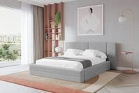 ALTDECOR Polsterbett TEVO (Polsterbett mit Bettkasten und Lattenrost, Boxbett...
