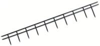 GBC Thermo-Bindemappe Bindestrip SureBind PVC A4 50mm VE=100 St&uuml;ck schwarz, (