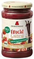 Zwergenwiese Fruchtaufstrich Fruchtgarten - Erdbeere-Vanille 225g, ZWERGENWIESE