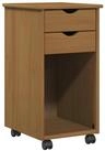 vidaXL Schranksystem Rollschrank 34 x 39 x 65,5 cm Massives Kiefernholz...