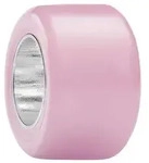 Pandora Charm-Einh&auml;nger Pandora Moments Rosafarbenes Muranoglas Mini Charm...