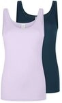 Schiesser Unterhemd Modal Essentials (2er Pack) Single Jersey,