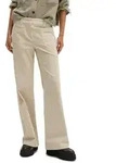 Marc O'Polo Cordhose MARTHE FLARED aus Stretch-Baumwolle, Flared Fit beige 44
