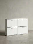 KADIMA DESIGN Schuhschrank Schuhablage NIDDA Holz - Viel Platz & Regale f&uuml;r...