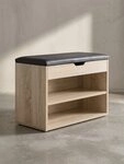 KADIMA DESIGN Schuhschrank Schuhbank CIGNO &ndash; Stauraum mit Sitzkissen, 2...