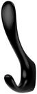 SO-TECH&reg; Kleiderhaken Garderobenhaken NANO 12 x 2,2 cm, (1-St), schwarz matt