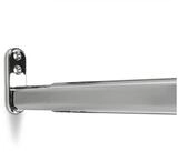 SO-TECH&reg; Garderobenstange Schrankstange verstellbar oval 22 x 15 mm inkl.
